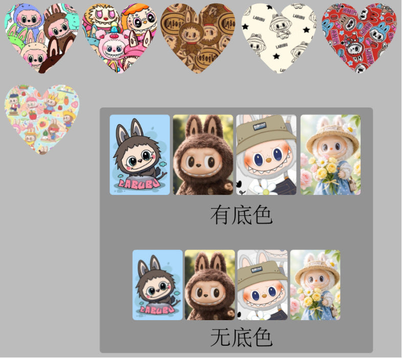 Wholesale 30pcs Luminous printed silicone beads DIY Accessories