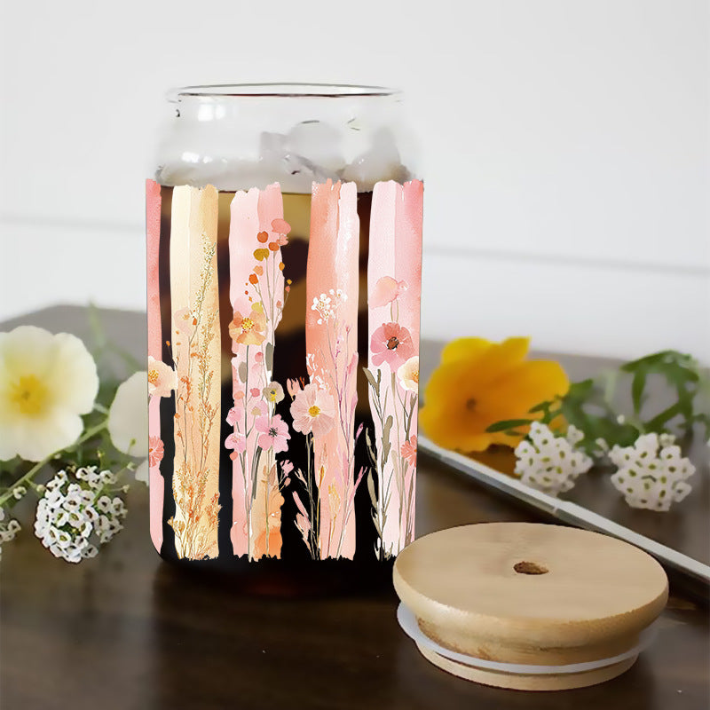 Wholesale Autumn style  16oz Cup UV DTF Wraps