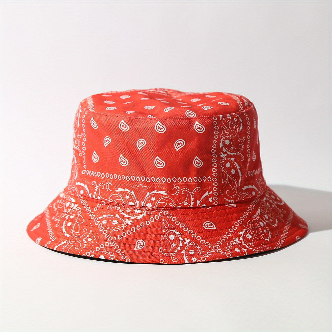 Wholesale 2023 Summer New Cashew Flower Polyester Bucket Hat