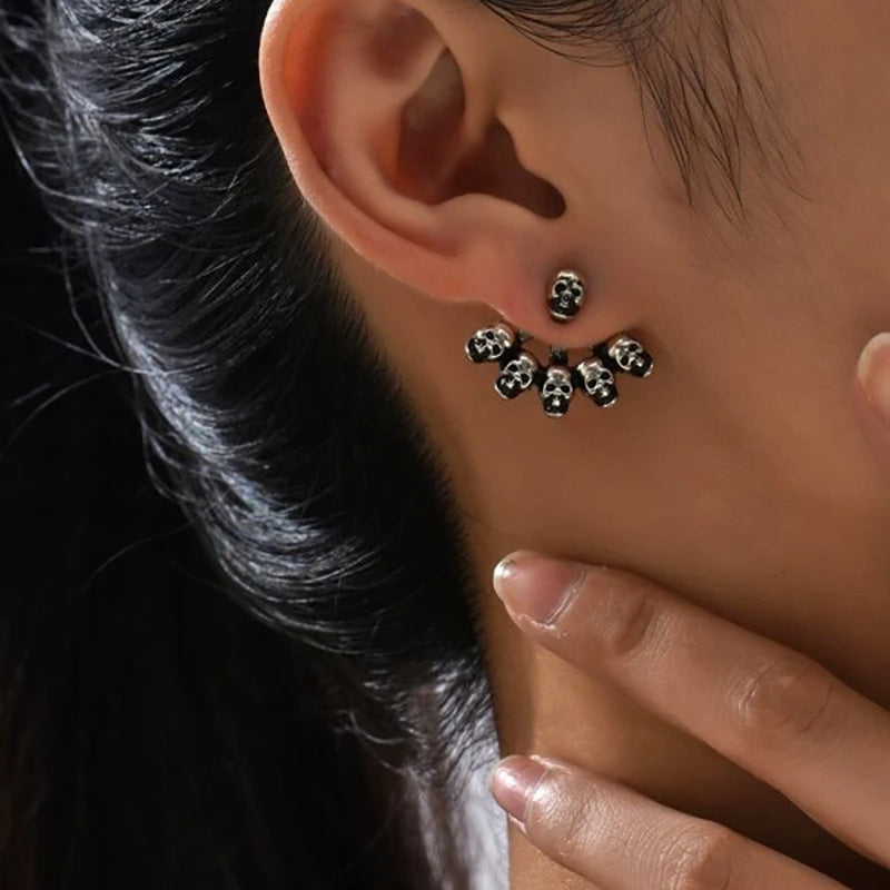 Wholesale Skull Stud Earrings