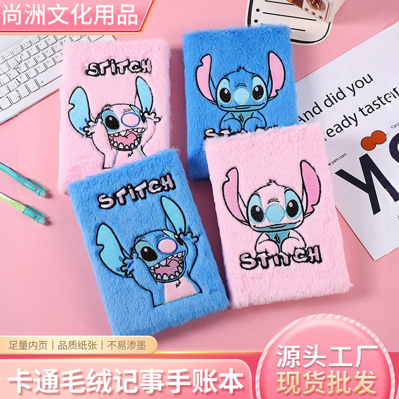 Wholesale Cartoon Character Plush Book Cute Handmade Account Book