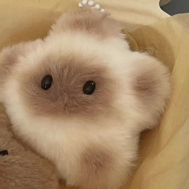 Wholesale Cute Pufferfish Plush Ball Keychain