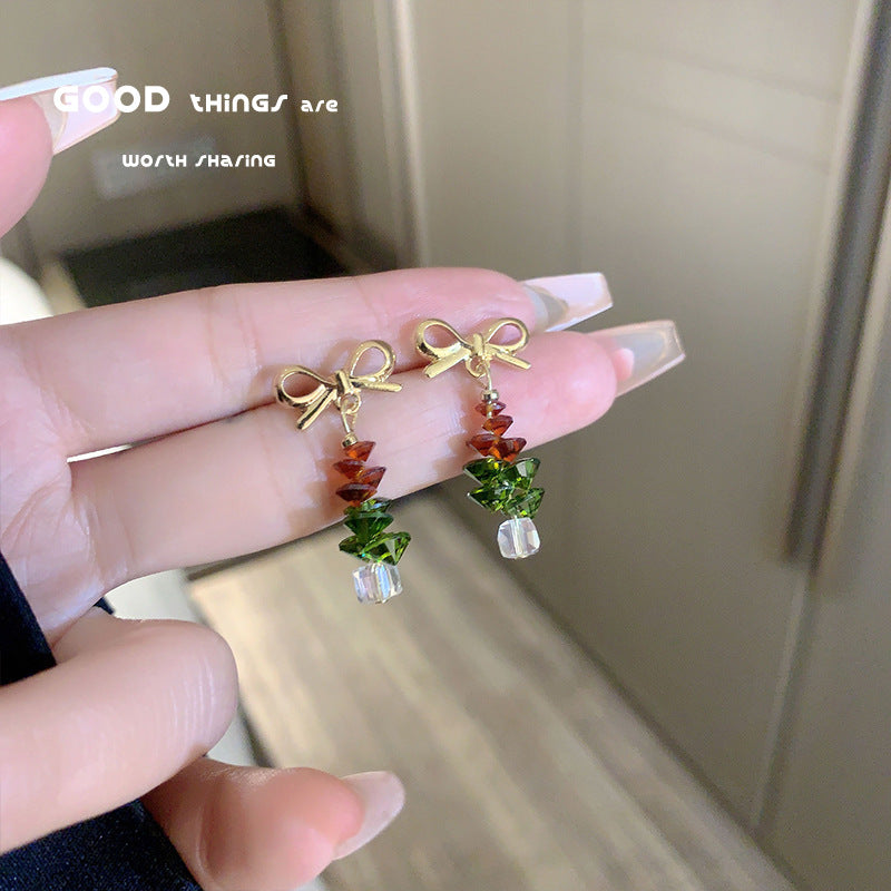 Wholesale Christmas Red Earrings