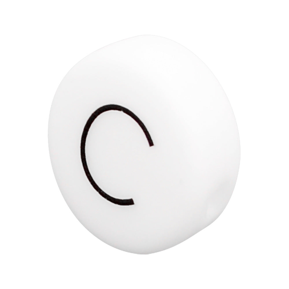 Wholesale 10PCS Silicone DIY Alphabet Beads