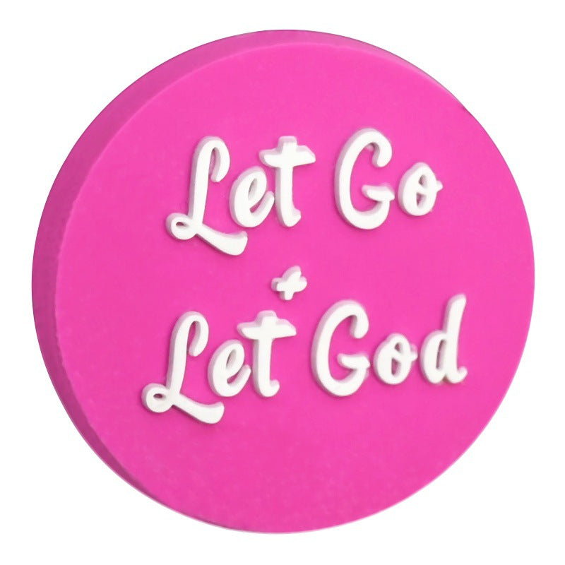 Wholesale Random 100pcs phrase cartoon cross Focal Beads