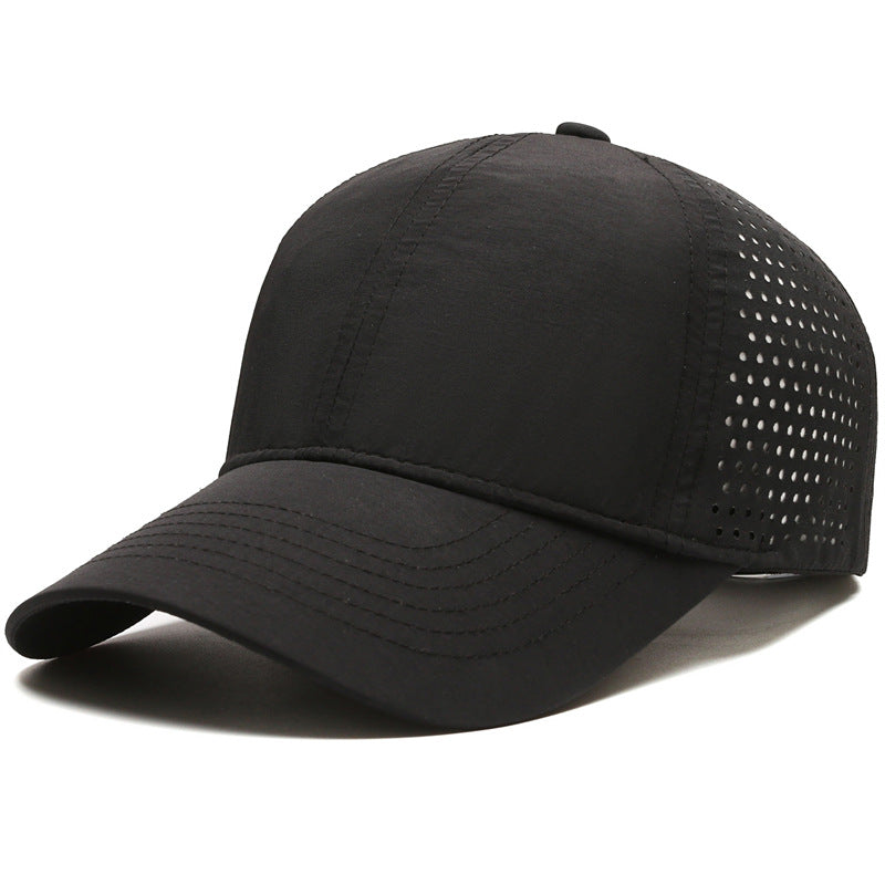 Wholesale Men's Summer Thin Breathable Mesh Big Head Circumference Sports Baseball Sunscreen Visor Cap