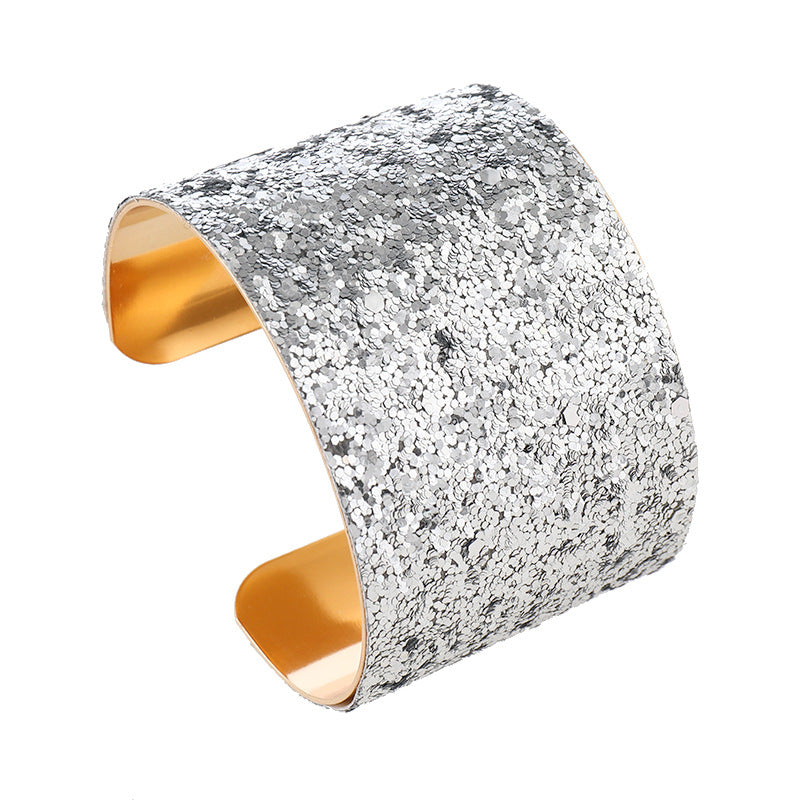 Wholesale Glitter Pink Gradient Color Brilliant Bracelet