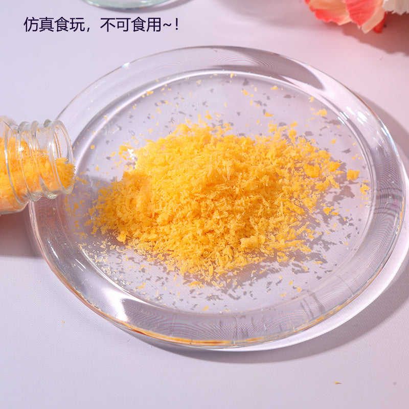 Wholesale Simulation Food Toy Chocolate Chips, Sesame Bread Crumbs, Sugar, Soy Milk Powder, Coconut Milk DIY, Kneading and Playing Materials