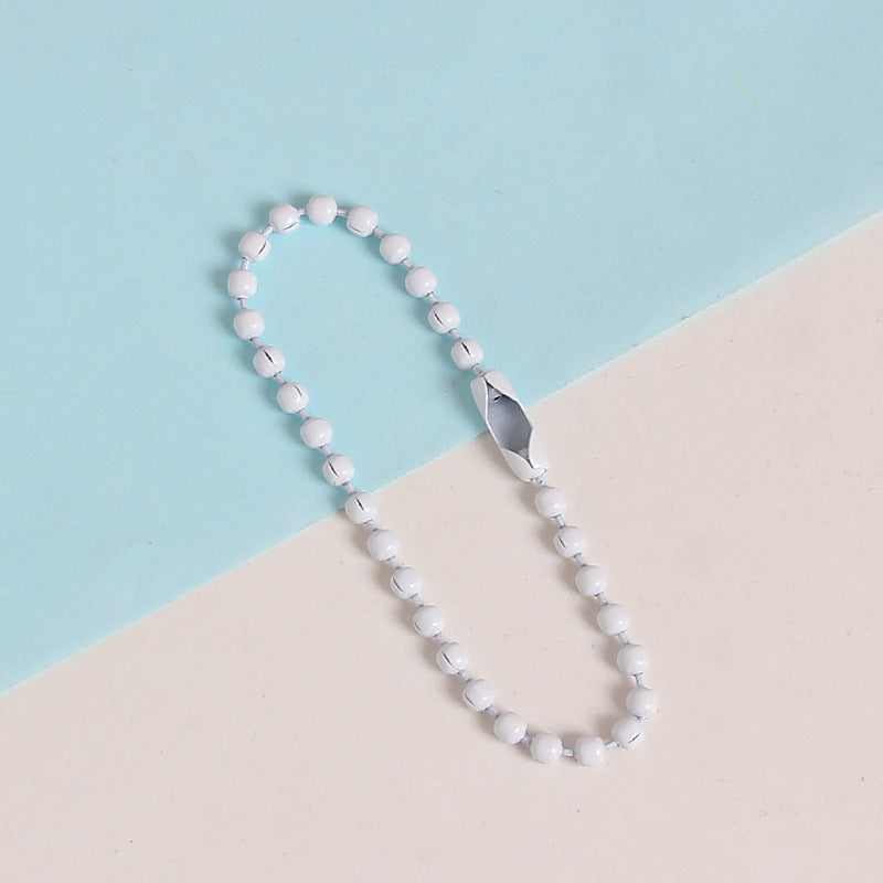 Accesorios al por mayor de la cadena de hierro de la cadena de la cadena de etiqueta de colga al por mayor 10pcs de bricolaje