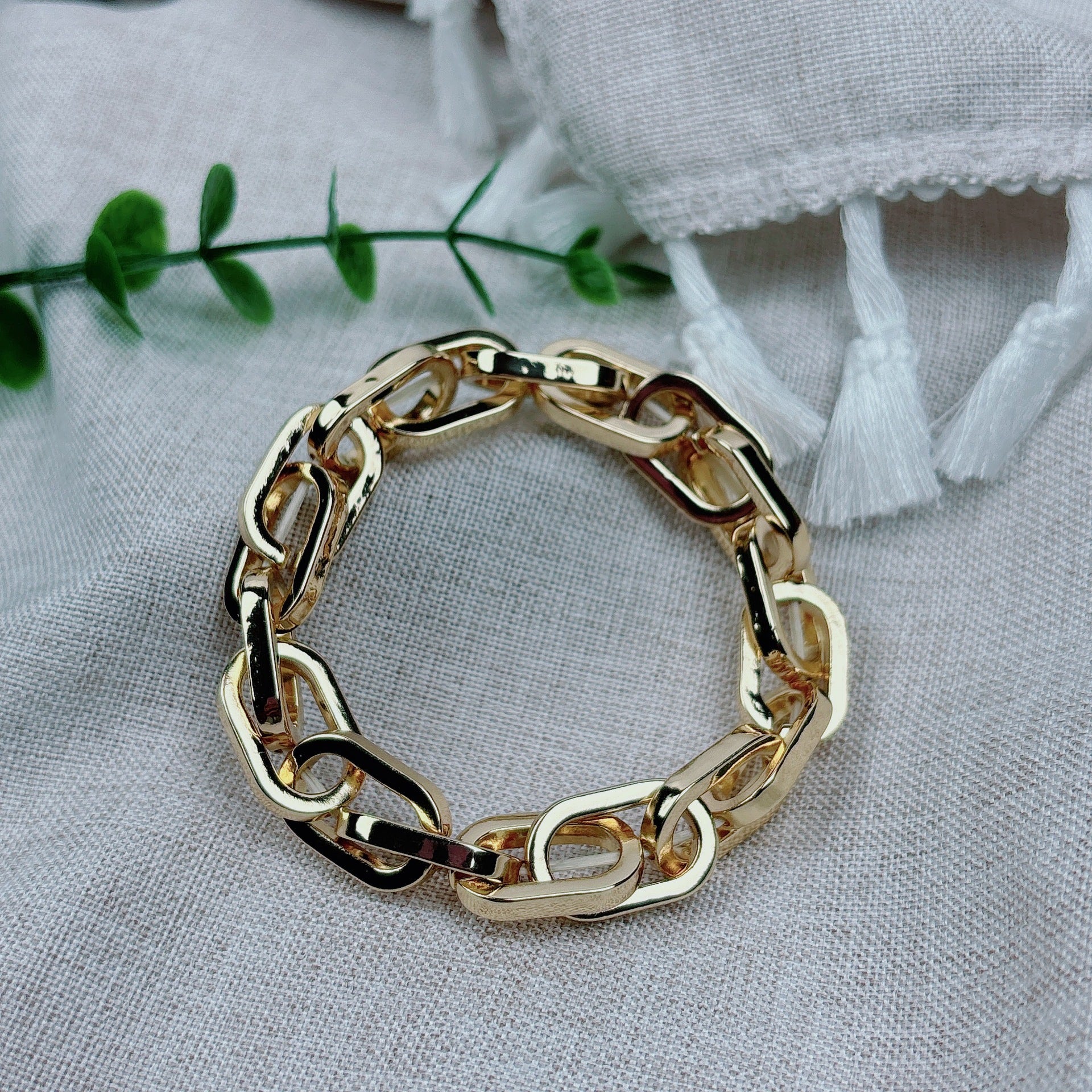 Wholesale fashion chain with subculture hip-hop bracelet