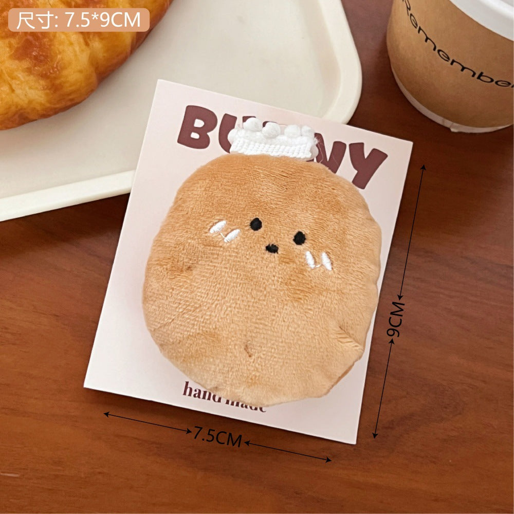 Wholesale Creative Cartoon Food Plush Doll Keychain