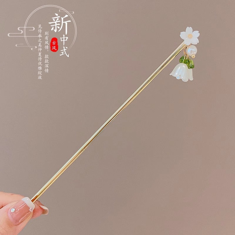 Wholesale Ancient Style Step By Step New Chinese Style Sandalwood Hairpin