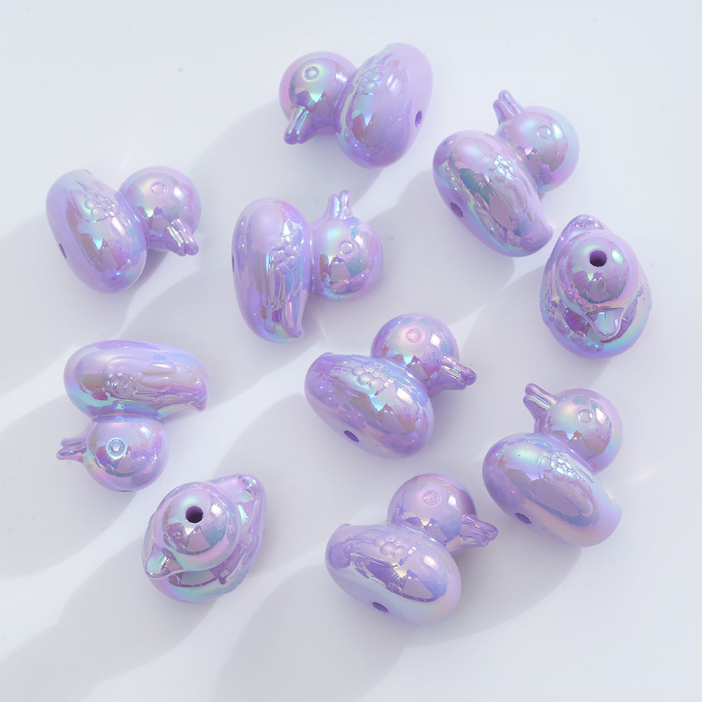 Wholesale 10pcs Duck Beads DIY Jewelry Accessories Vertical  Beads