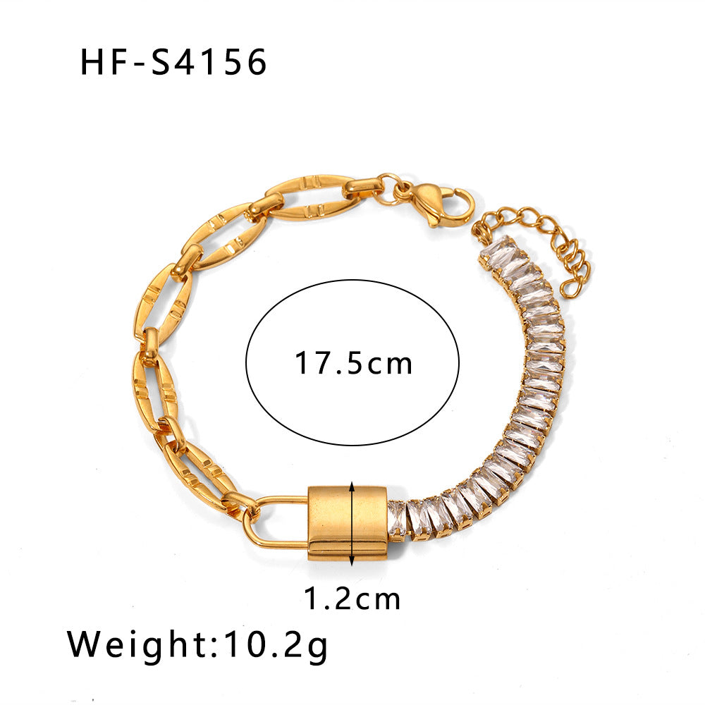 Wholesale Zircon Vintage Non-fading Bracelet