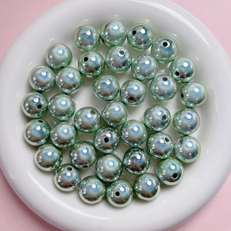 Cuentas acrílicas de agujero recto de láser/láser de láser al por mayor