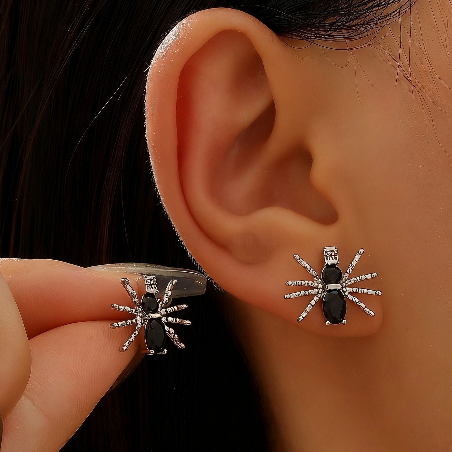 Wholesale Gothic  Earrings For Women  Animal Jewelry Accessory Alloy Electroplated Trendy Boutique Resale