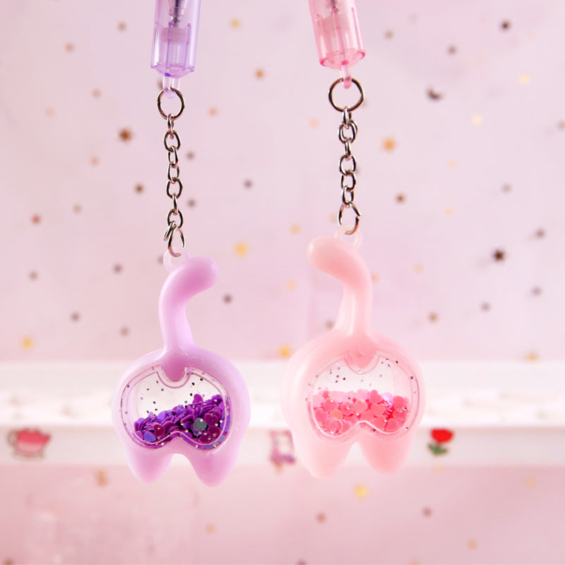 Bolígrafo colgante de plástico para gato plástico al por mayor