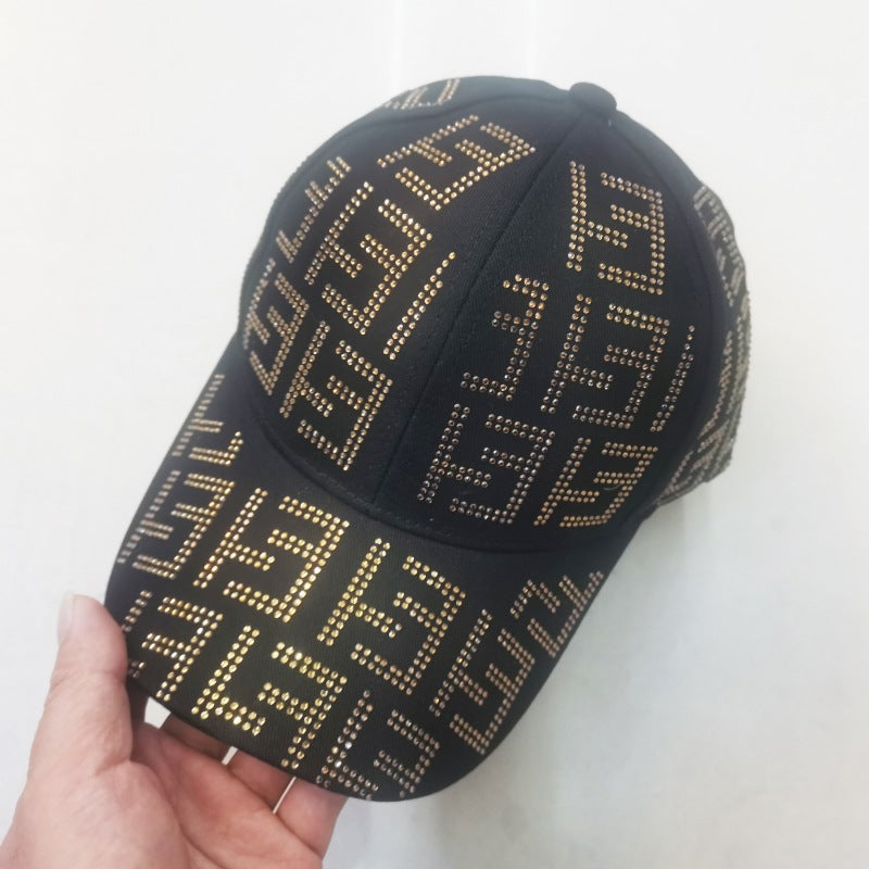 Wholesale Rhinestone Letter Cotton Baseball Caps