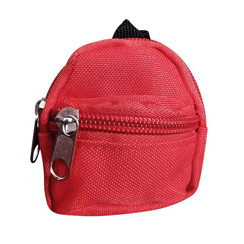 Wholesale Change bag 8cm small schoolbag Doll Accessories