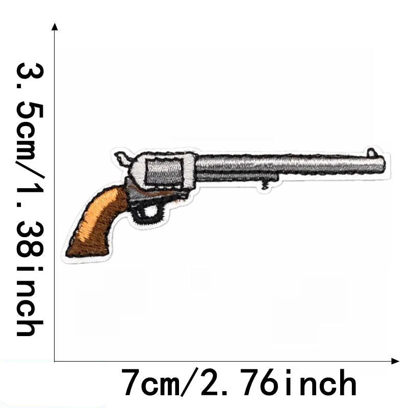 Wholesale Western Cowboy embroidery clothing patch