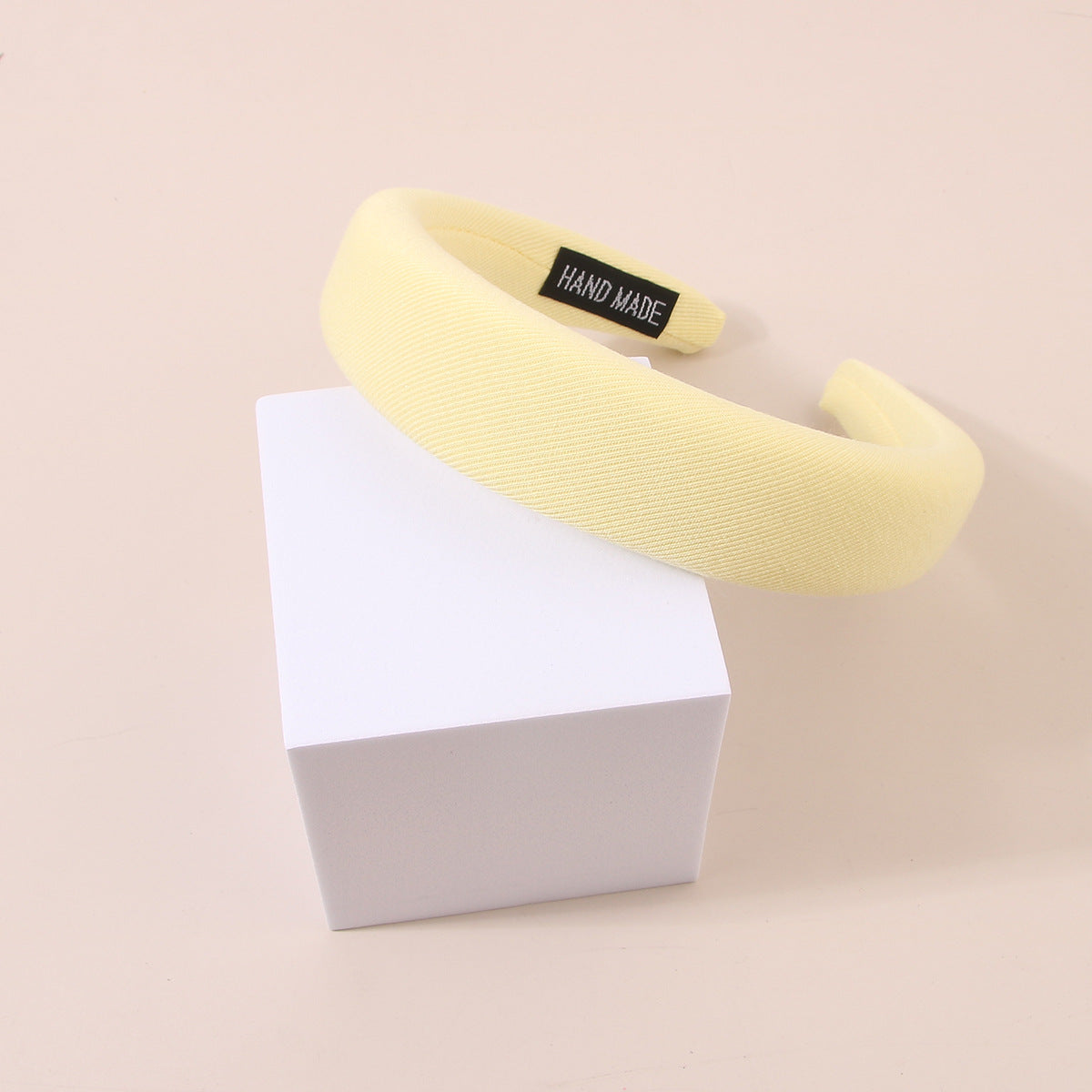 Wholesale Summer Handmade Thickened Sponge Commuter Fabric Headband