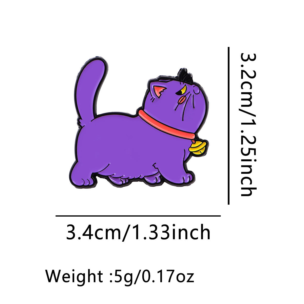 Wholesale Cute Cat Brooch Badge