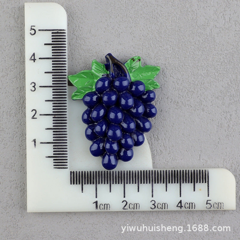 Wholesale 50pcs DIY Watermelon Strawberry Pineapple Fruit Homemade Cream Glue Resin Hole Shoe Patch FlatBack