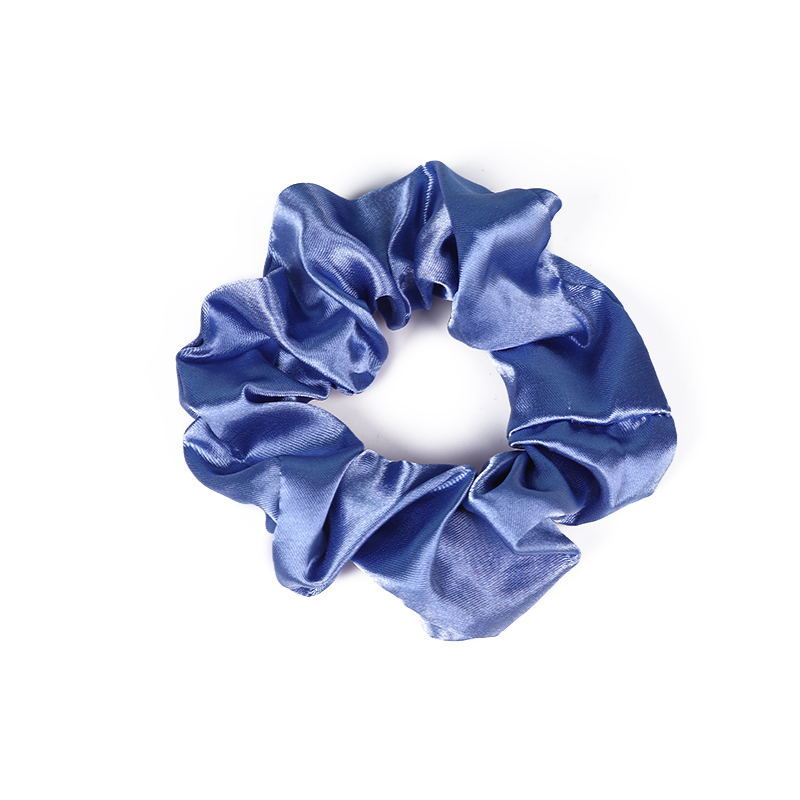 Wholesale 10pcs Solid Color All-match Imitation Silk Ponytail Hair Tie