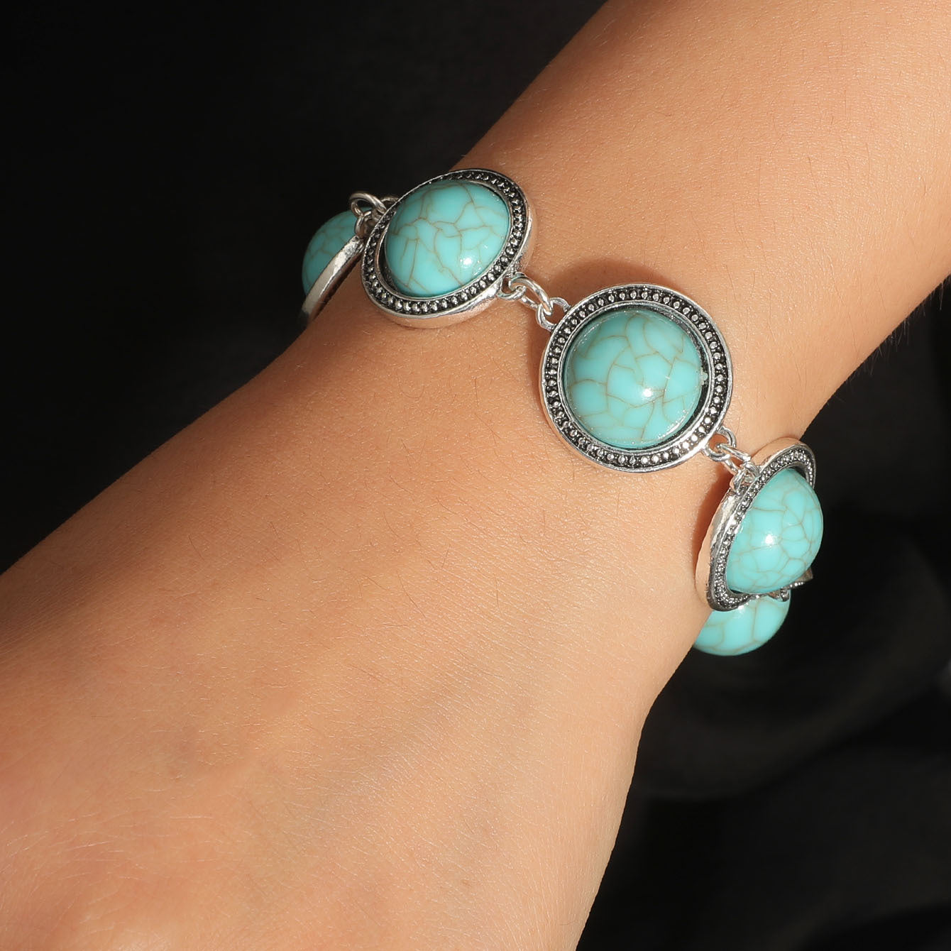 Wholesale Bohemian Ethnic Style Turquoise Bracelet
