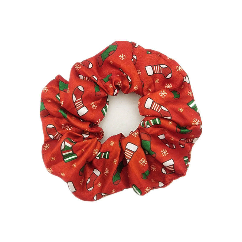 Wholesale Christmas Fabric Sausage Rings