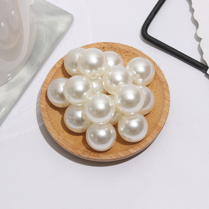 Teneral de 500 piezas IMITICIÓN Pearl Red Red Redon Beads