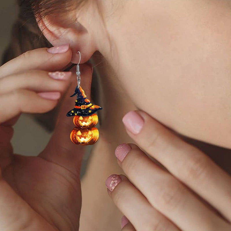 Wholesale  carnival party funny acrylic earrings