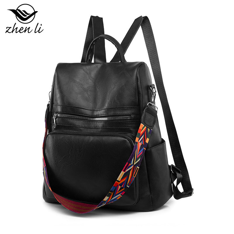 Wholesale High-end Fashion Large Capacity PU Women's Tote Backpack