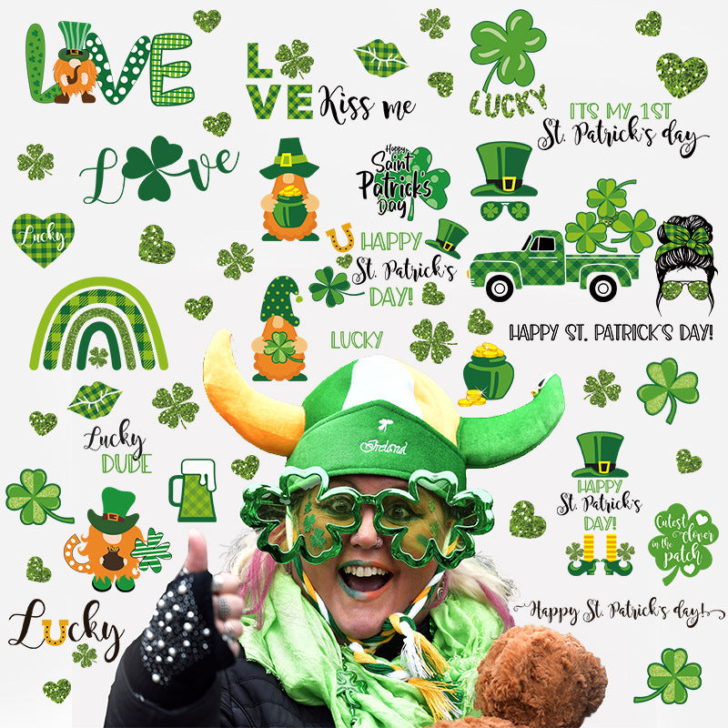 Wholesale St. Patrick's Day Window Stickers Decoration