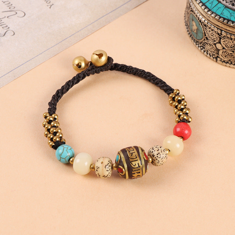Wholesale New Chinese Ethnic Style Tibetan Nepalese Vintage Bracelet