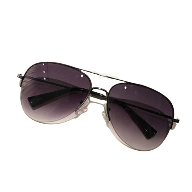 Wholesale Men's and women's sunglasses for driving with large frame toad mirror