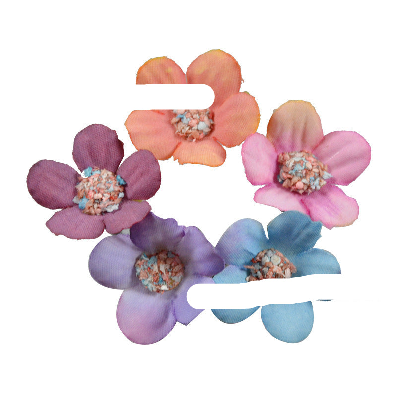 Wholesale Simulation flower mini Daisy cute wild chrysanthemum flower DIY wreath hat accessories various scene layout
