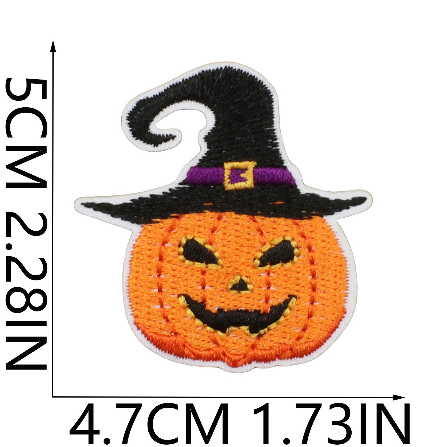 Wholesale   Web Ghost Embroidered Iron On Patches Polyester Thread Sheet For ets Backpacks