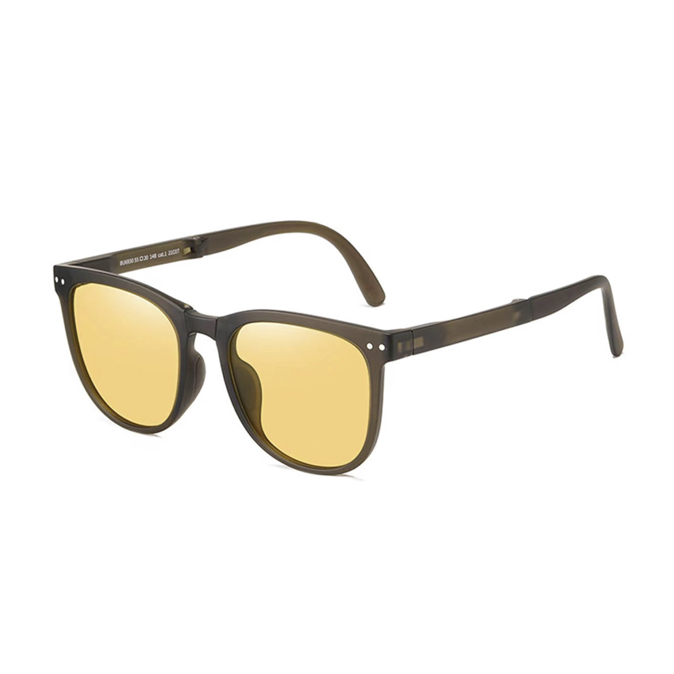 Wholesale Foldable Anti-UV Simple Fashion Lightweight Face Showing Small Sunglasses