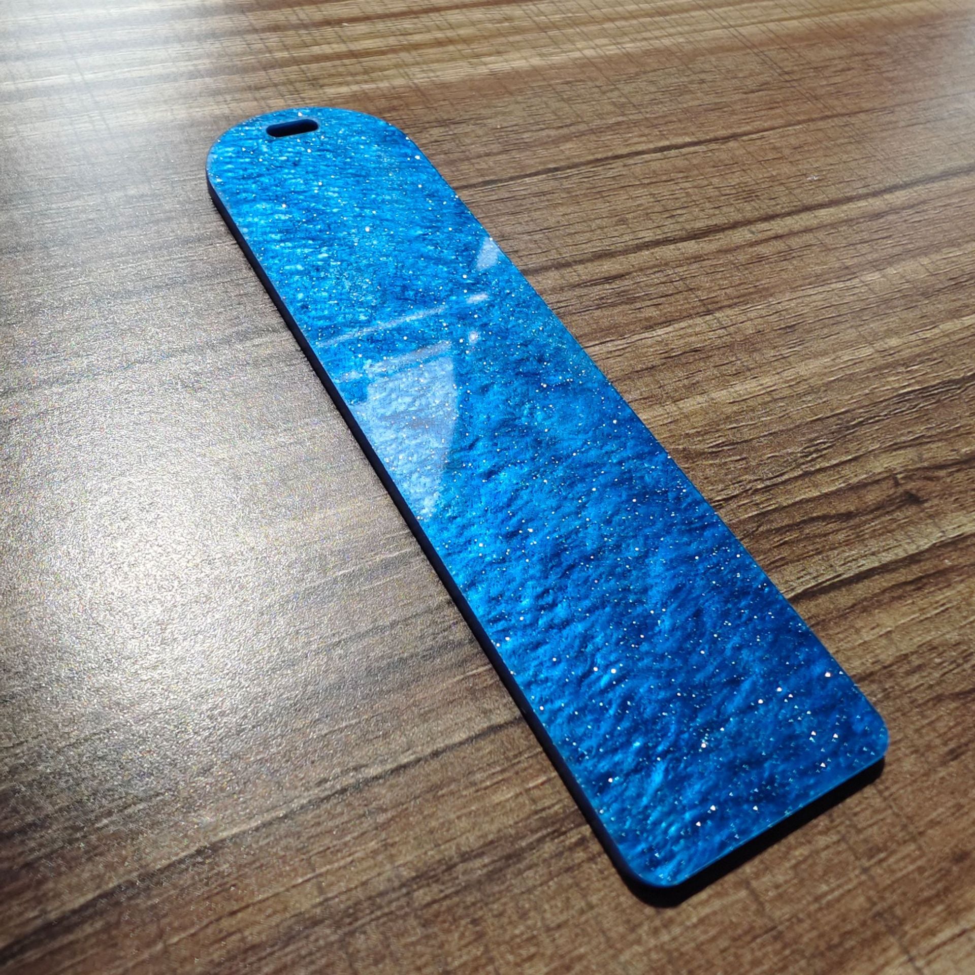 Wholesale 20pcs Blank Loose Powder Water Ripple Acrylic Sticker Sticker Bookmark DIY Pendant Ornament