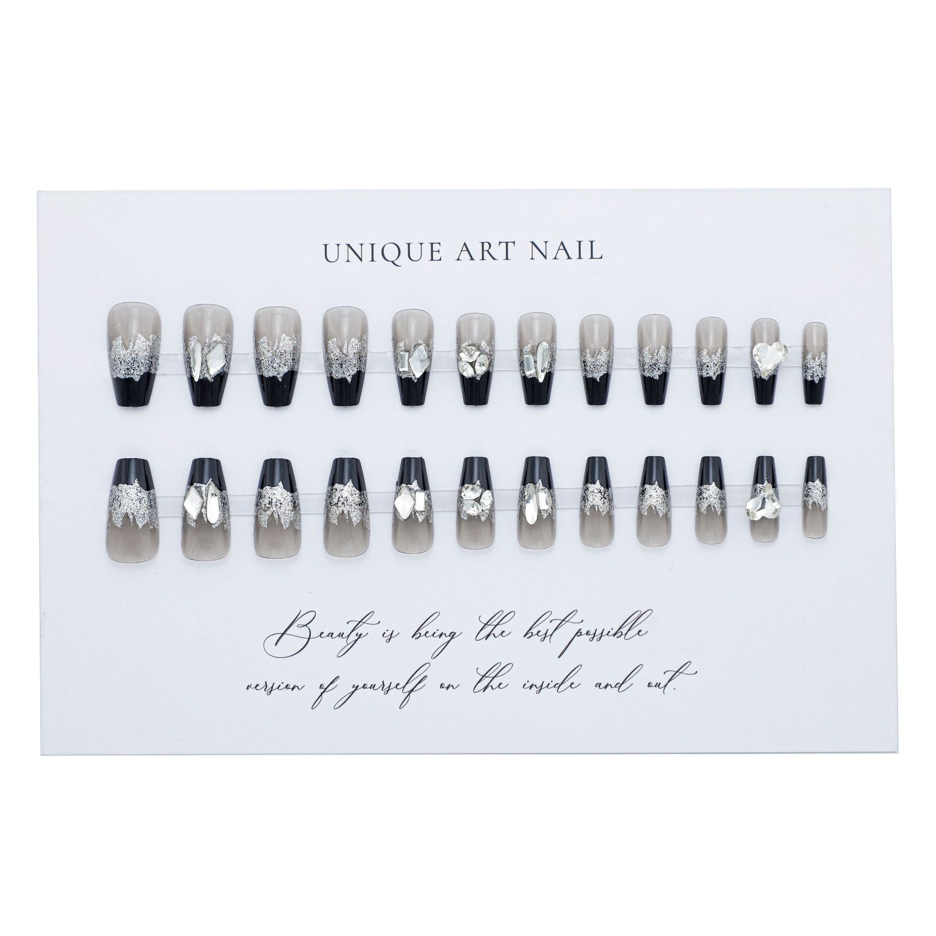 Wholesale Dark flash diamond long wear armor