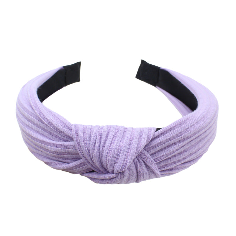 Wholesale Fabric Wide Edge Cross Headband