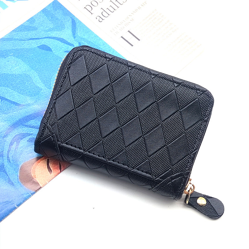 Wholesale Large-Capacity Card Holder Zipper Wallet