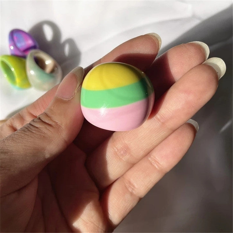 Wholesale Circular Colored Acrylic Rings