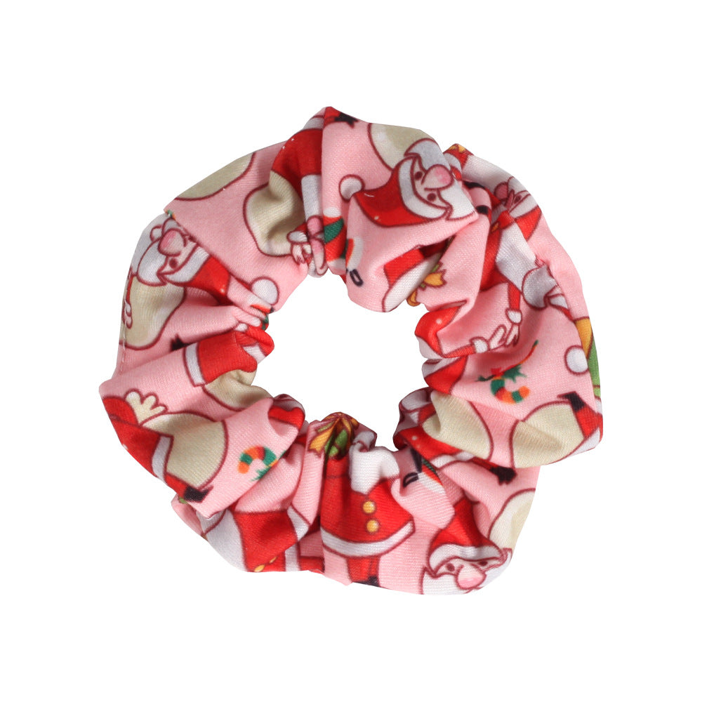 Wholesale Christmas Snowman Bell Santa Claus Deer Antler Hat Large Intestine Hairband