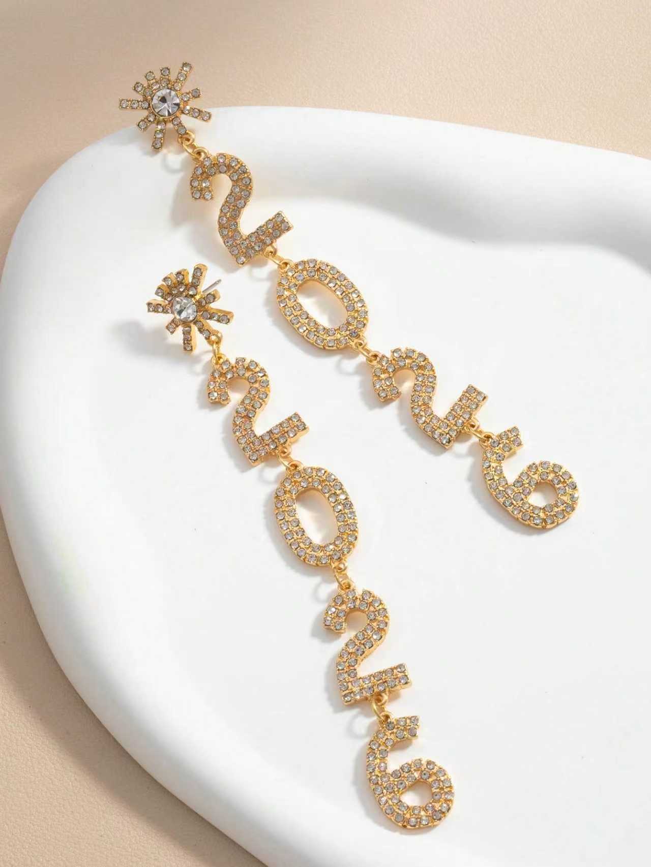 Wholesale Number 2026  Blingbling Earrings