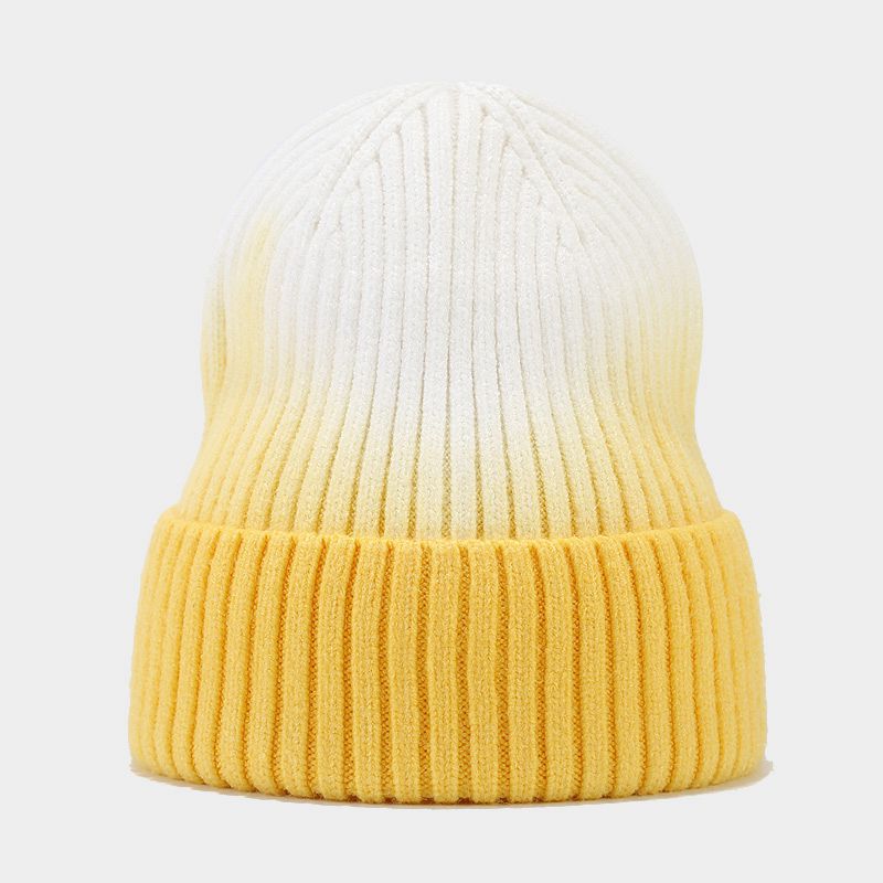 Wholesale Winter Tie Dye Wool Knitted Hat