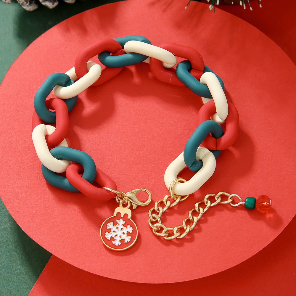 Wholesale Christmas bell  bracelets