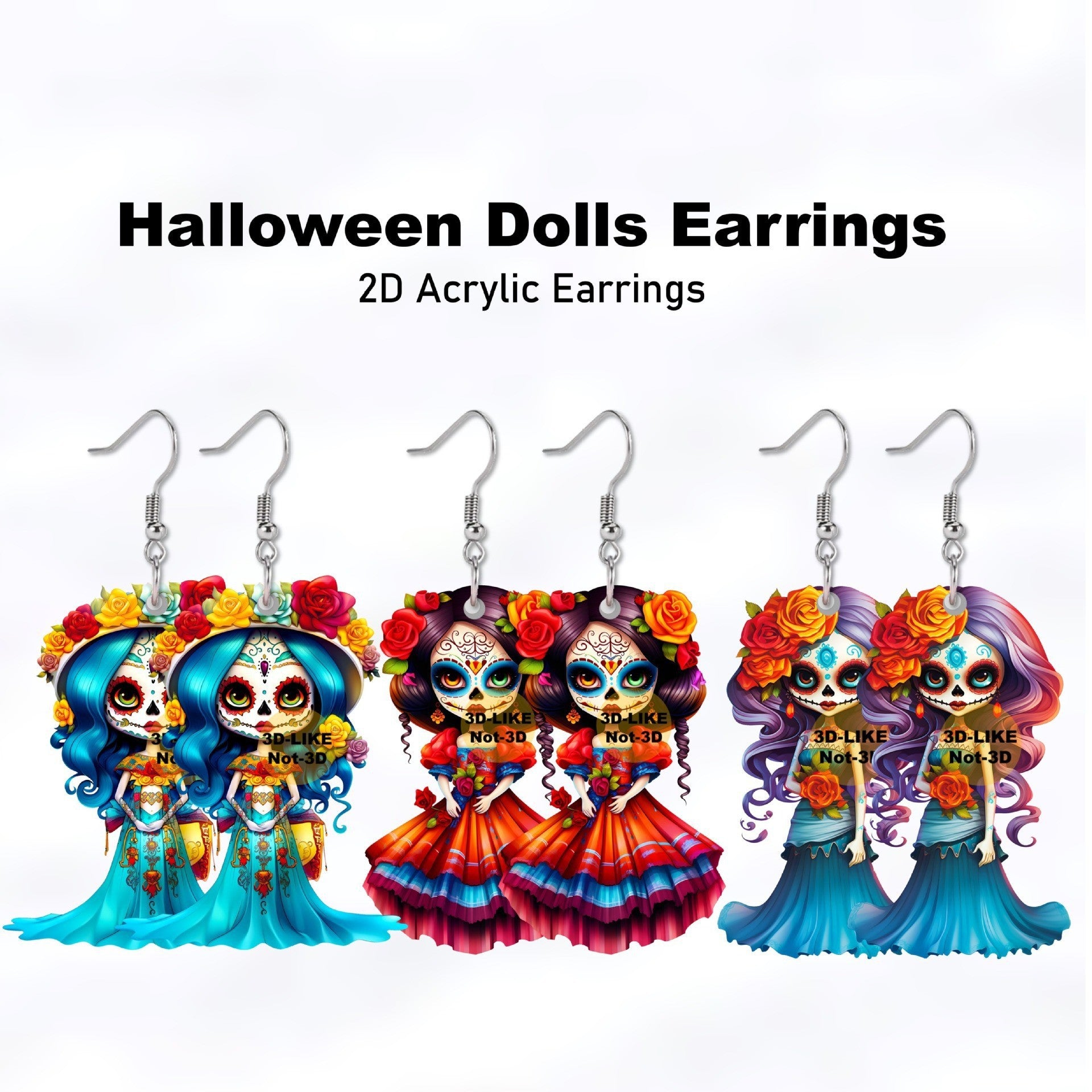 Wholesale  and Day of the Dead earrings