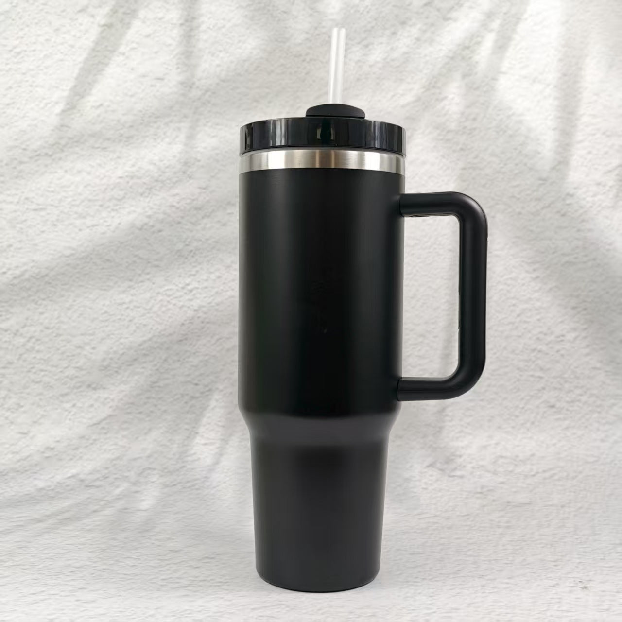 Wholesale 40oz Car Cup Large Capacity 304 Stainless Steel Convenient Handle Ice Cooler Insulated Cup